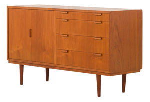 Teak Sideboard by Carlo Jensen for Hundevad & Co, Denmark, 1970s