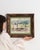 This 1940s drawing from France is a watercolor, housed in a wood and glass frame. Its form follows honest, well-...