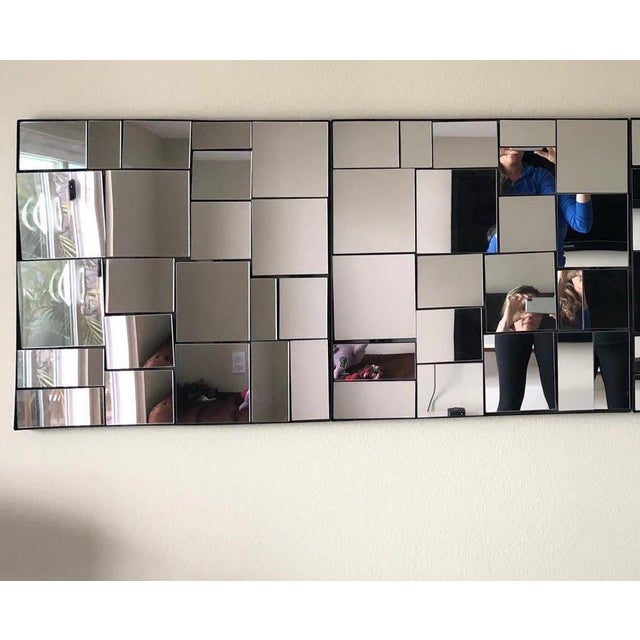 CB2 Deco Square Mosaic Mirrors a Pair Chairish