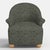 Not Yet Made - Made To Order Stoffer Home x Cloth & Company Marie Bun Foot Chair in Geogian Vine Olive and Slate For Sale - Image 5 of 8