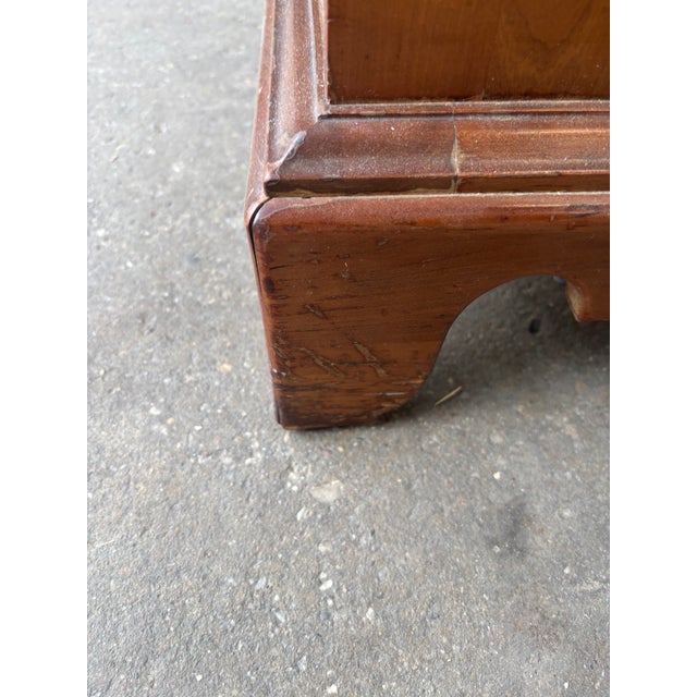 Wood 1960s Unique Furniture Makers 6 Drawer Tallboy For Sale - Image 7 of 10