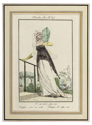 Il Ne M'a Pas Vu - From Modes et Manières du jour à Paris\. Early 19th Century