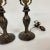 Petite Art Nouveau Style Bronze Finish Table Lamps- A Pair For Sale - Image 11 of 12