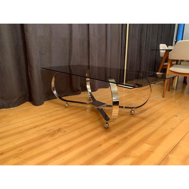 Mobile Coffee Table, Italy, 1970s For Sale - Image 14 of 17