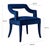 Tiffany Navy Velvet Chair For Sale In Los Angeles - Image 6 of 8