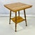 Camel 1920s Antique Americana Boho Chic Bobbin Leg Maple Center Table. For Sale - Image 8 of 15