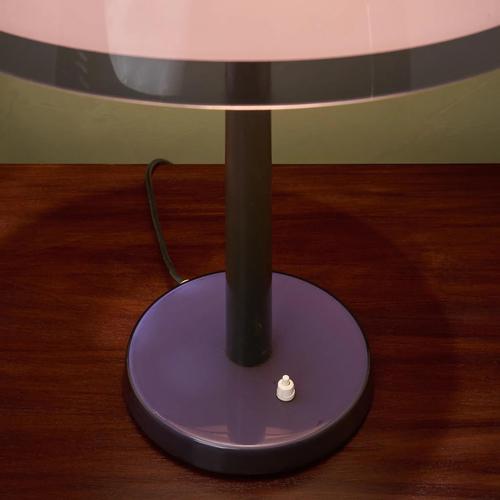 Tuomas Desk Lamp with Purple Shade from Yki Nummi, Finland, 1950s For Sale - Image 6 of 10