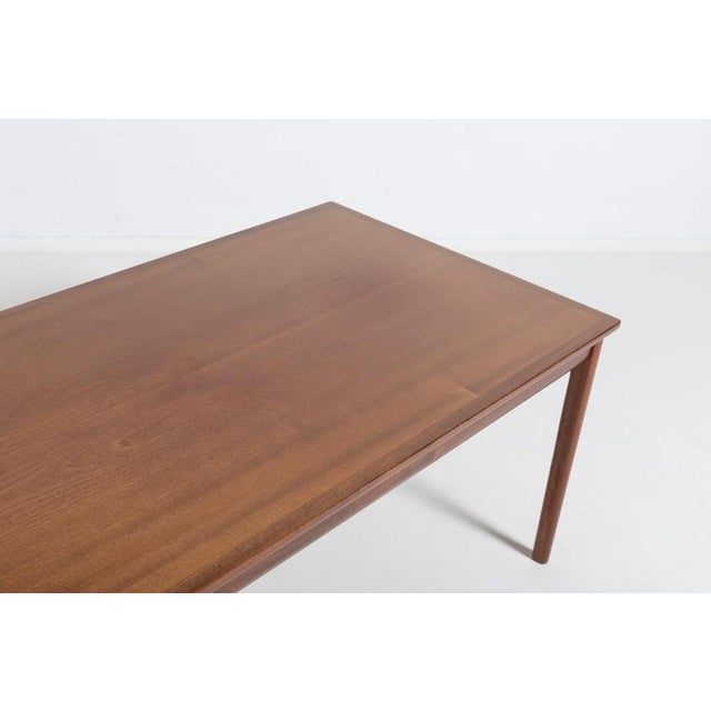 Wood Coffee Table by Ole Wanscher for P. J. Møbelfabrik For Sale - Image 7 of 12