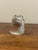 Mid 20th Century Vintage Mid-Century Modern Swedish Art Glass Owl Sculpture, Signed For Sale - Image 5 of 7