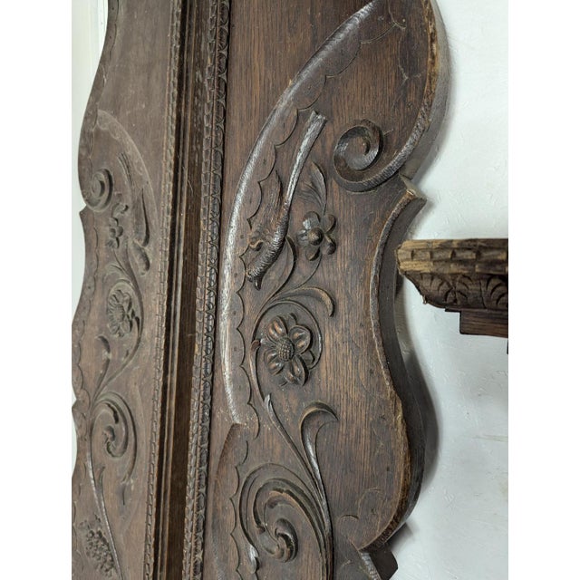 Norman Bed in Richly Carved Oak For Sale - Image 14 of 17