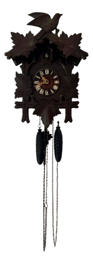 Antique Black Forest Cuckoo Clock, 1890s
