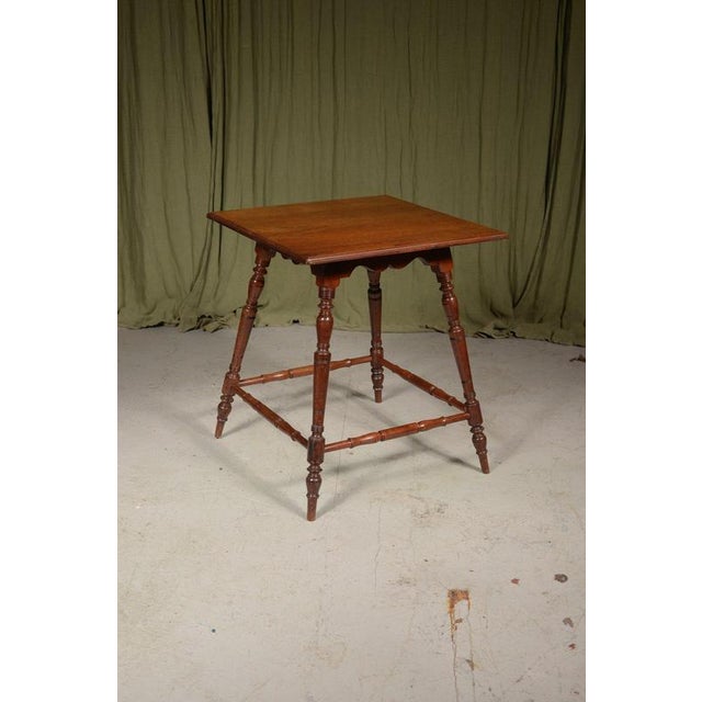 Aesthetic Movement Walnut Table by Charles Eastlake, 1870 For Sale - Image 6 of 6