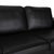 Model 3300 2-Seater Sofa in Black Leather from Rolf Benz For Sale - Image 5 of 13