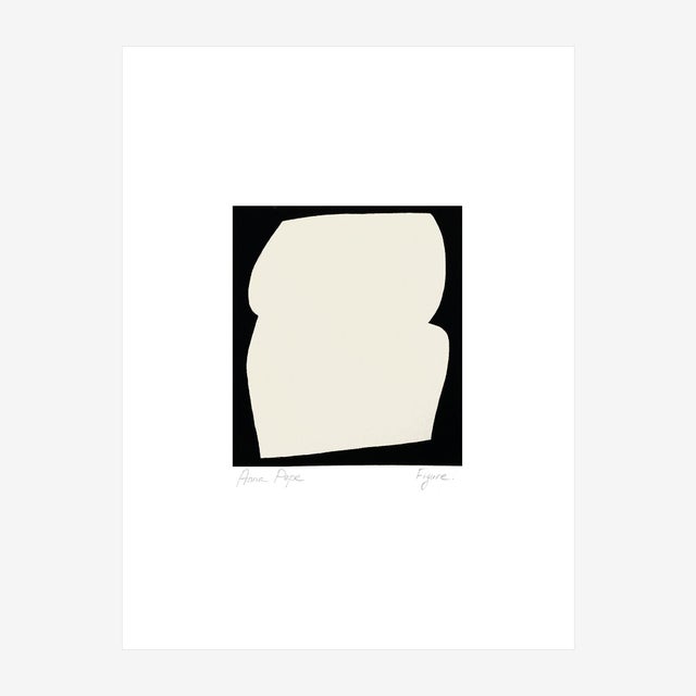 Paper Original Gouache Painting "Figure 01" For Sale - Image 7 of 7