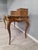 Antique 19th Century Burr Walnut Leather Top Desk For Sale - Image 4 of 7