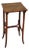 Antique Vienna Secession Bent Oak Pedestal Short Size Side Nesting Table Attributed to Thonet For Sale
