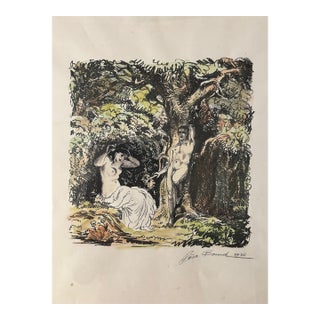 1920s Pierre Bonnard Colored Print For Sale