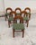 Arcadia Chairs by Caraceni for Tagliabue, 1970s, Set of 6 For Sale - Image 4 of 4