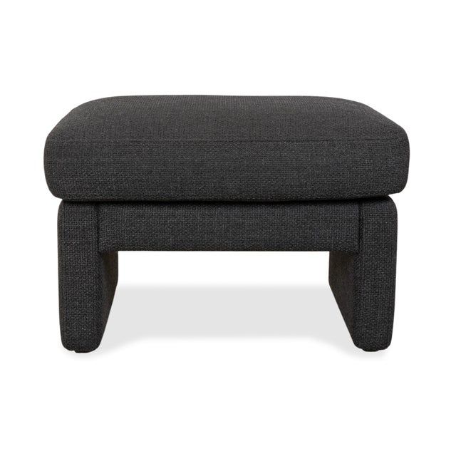 Conseta Ottoman in Dark Gray Fabric from Cor For Sale - Image 9 of 11