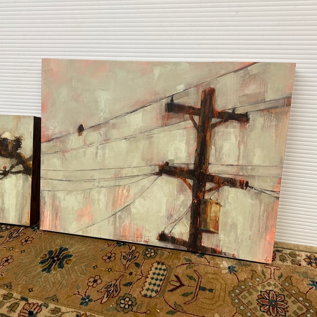 Angie Renfro Connection Series Original Painting, Signed For Sale - Image 11 of 11