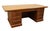 Contemporary Stow & Davis Solid Walnut Contemporary Traditional 84" Executive Office Desk For Sale - Image 3 of 12