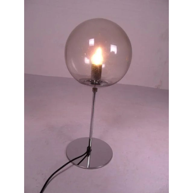 1960s Vintage Chrome Table Lamp, 1960s For Sale - Image 5 of 9