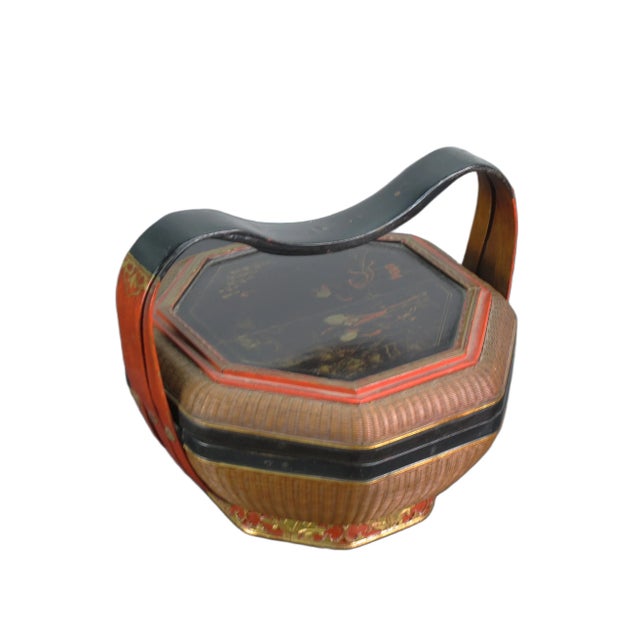 2000 - 2009 Bamboo Basket For Sale - Image 5 of 10