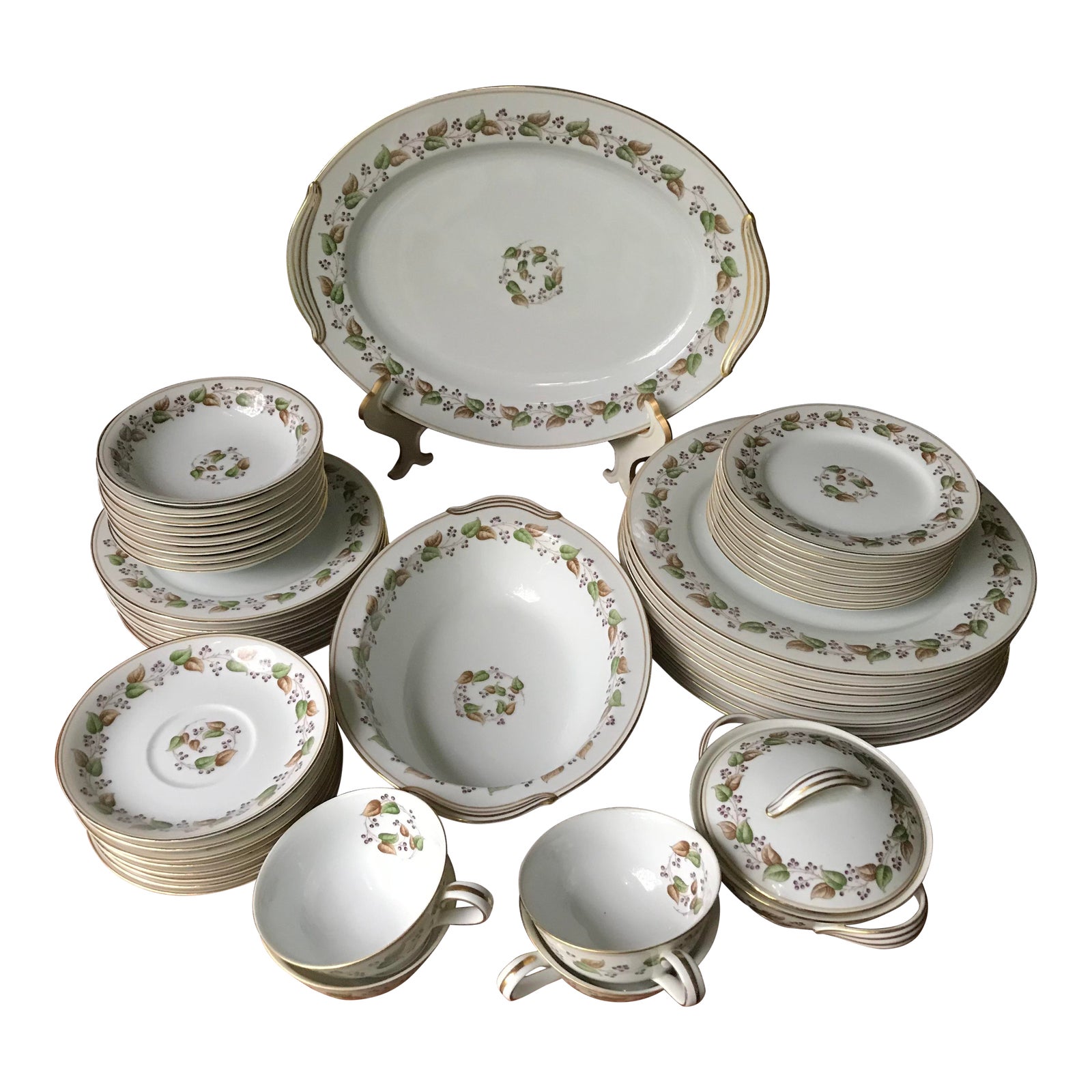 Vintage, 60 Years Old Noritake China 5215 Cordova, Dinner 52 Pieces