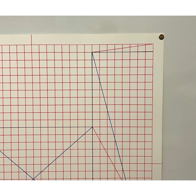 Will Insley , Abstract Minimalist Color Silkscreen Print Will Insley On The Bowery Pop Art, 1969-1971 For Sale In Miami - Image 6 of 7