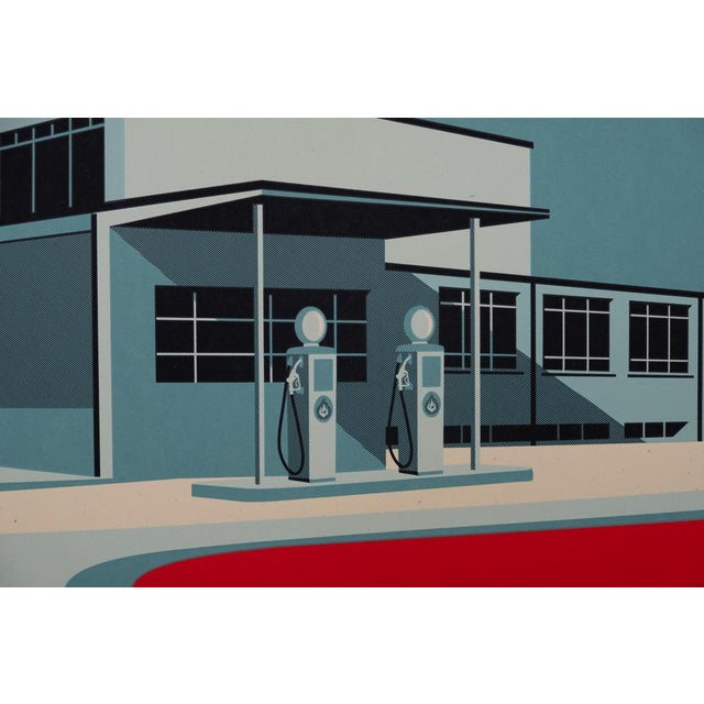 Modern Shepard Fairey, Downward Trajectory, Silkscreen Print For Sale - Image 3 of 7