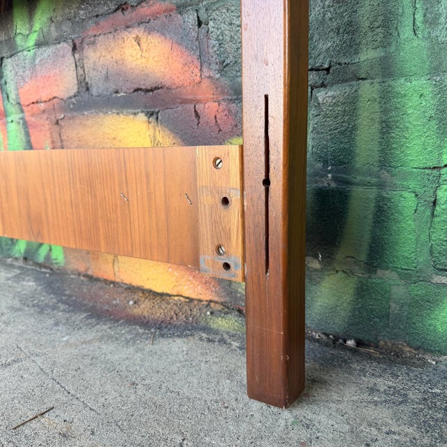 Mid 20th Century Mid Century Modern Drexel Declaration Full Sized Head Board For Sale - Image 5 of 12