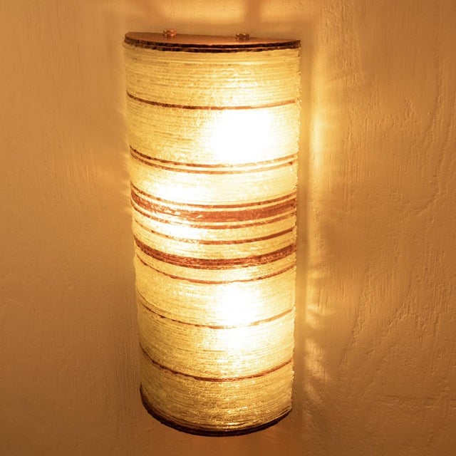 Large Glass Wall Light by Albano Poli for Poliarte, 1960s For Sale - Image 6 of 14