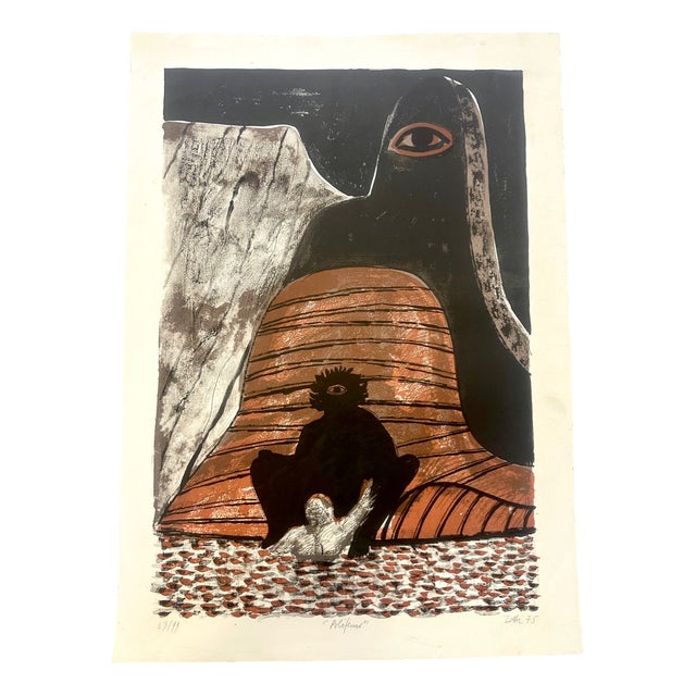 Carmelo Zotti, Polifemo, 1975, Lithograph For Sale