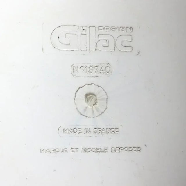 French Plastic Stool from Gilac Design, 1960s For Sale - Image 4 of 6