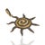 Art Deco Antique-Inspired Spiral Sun Diamond Pendant in Sterling Silver For Sale - Image 3 of 12