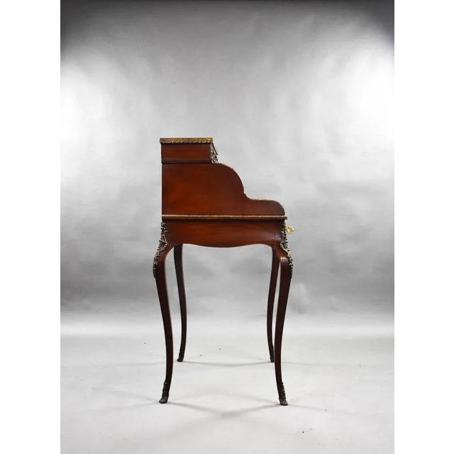 1900 - 1909 Antique French Style Writing Table from S&H Jewell, 1900s For Sale - Image 5 of 13