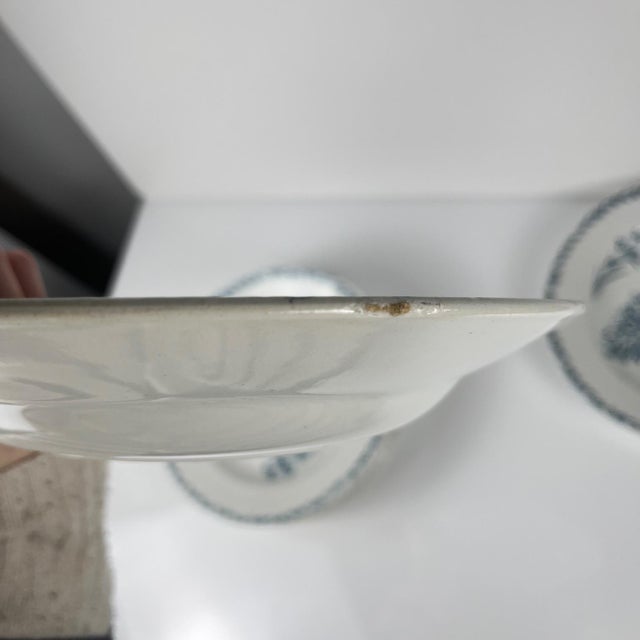 Antique Soup Plates from KG Lunéville, 1890s, Set of 8 For Sale - Image 9 of 15