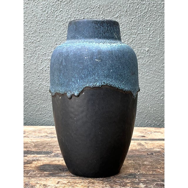 Late 20th Century Vintage Original Studio Pottery Vase For Sale - Image 5 of 12