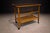 1960s Brazilian Modern Bar Cart With Adjustable Shelves in Hardwood, Peter Kraft, 1960s For Sale - Image 5 of 11