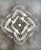 Murano Italian Murano Chandelier, 36 Iridescent Disks For Sale - Image 4 of 9