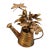 Vintage Berkeley Designs Copper Watering Can Floral Music Box With Butterfly For Sale