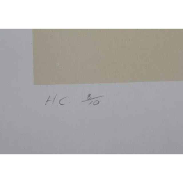 Folk Art Windswept, Jon D'Orazio Lithograph For Sale - Image 3 of 3