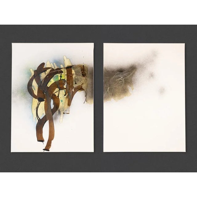 Detlef Hagenbäumer Against the Wall, Acrylic on Canvas, Set of 2 For Sale - Image 11 of 11