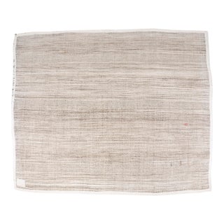Mid 20th Century Earthy Beige Turkish Kilim For Sale