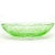 Art Deco Green Bowl from Hortensja Glassworks, Poland, 1930s For Sale - Image 3 of 6