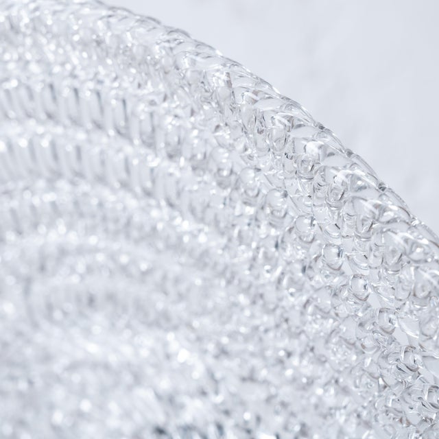 Mid 20th Century Spun Glass Charger For Sale - Image 5 of 7