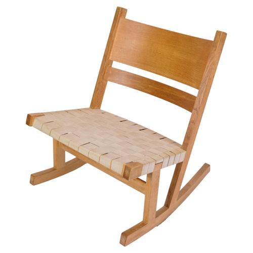 Rocking Chairs Model GE674 in Olied Oak by Hans J. Wegner for Getama, 1970s For Sale - Image 9 of 9