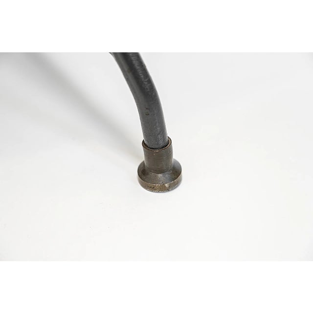 Metal Gold Lounge Chair by Augusto Bozzi for Saporiti, 1955 For Sale - Image 7 of 9