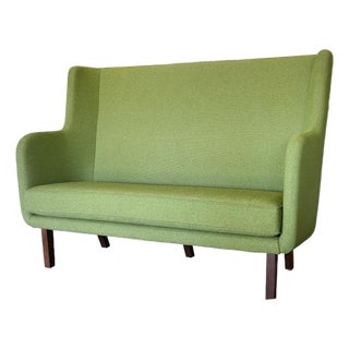 Nos Knoll Rockwell Unscripted High-Back Settee by David Rockwell – Leaf Upholstery For Sale