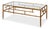 2020s Faux Bamboo Metal Coffee Table by Sarreid LTD For Sale - Image 5 of 11